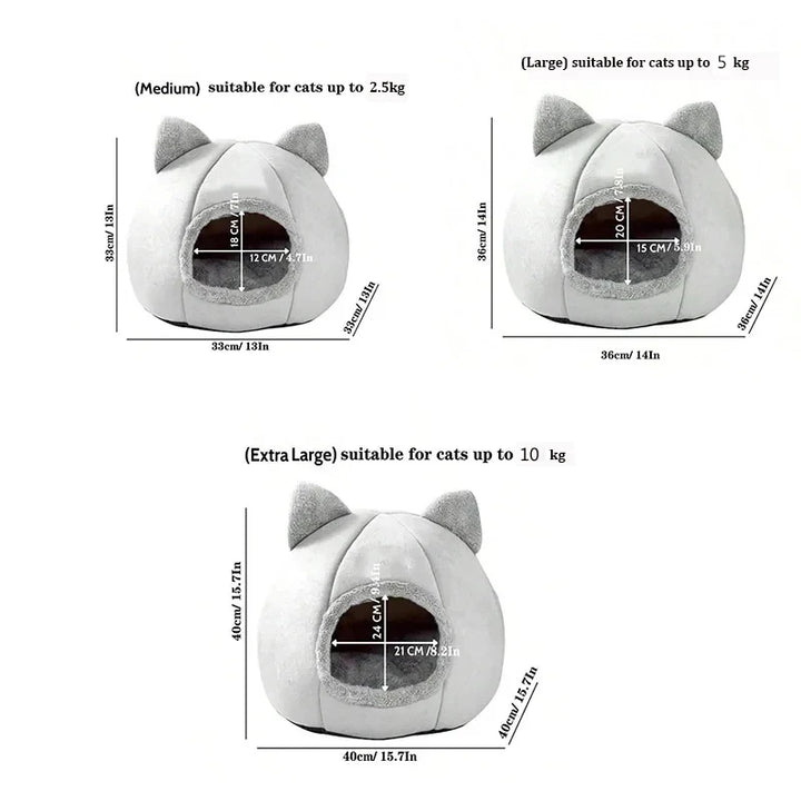 Pet Bed Cave Bed for Cats Small Dogs