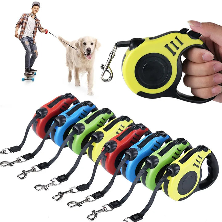 Rope Automatic Flexible Leash  Dog